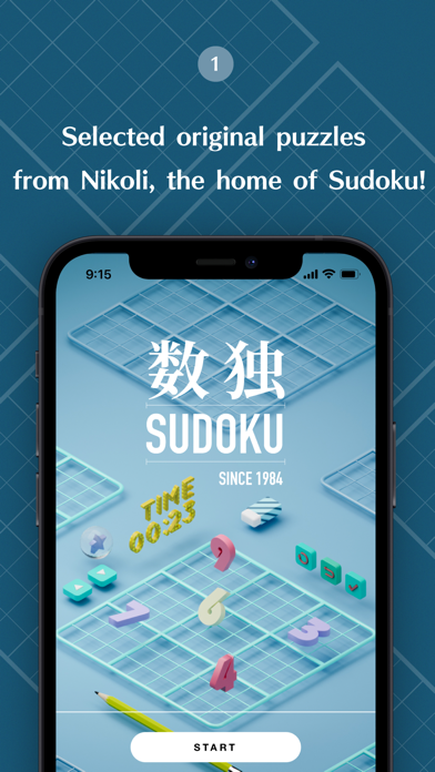 Sudoku -- official Nikoli