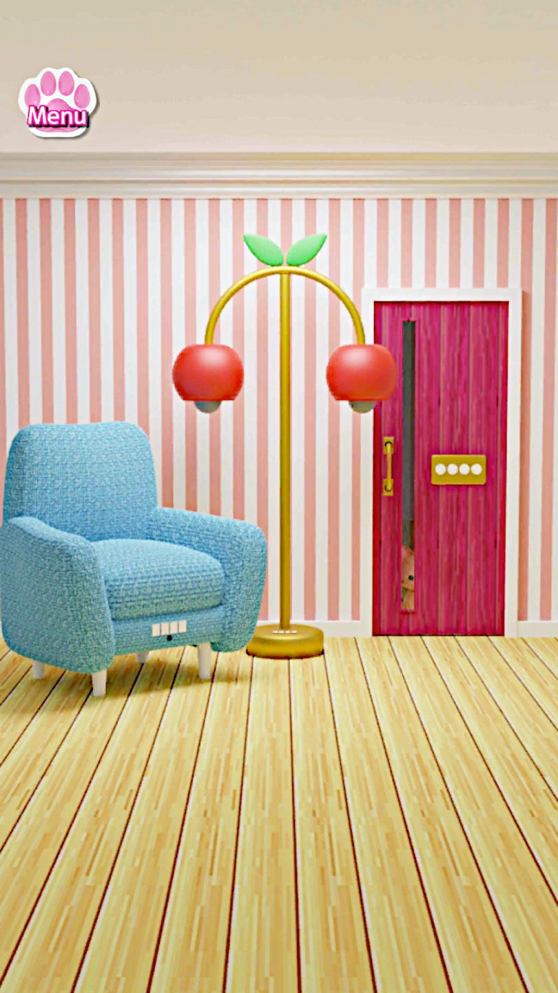Cat & Escape Game Cherry Room
