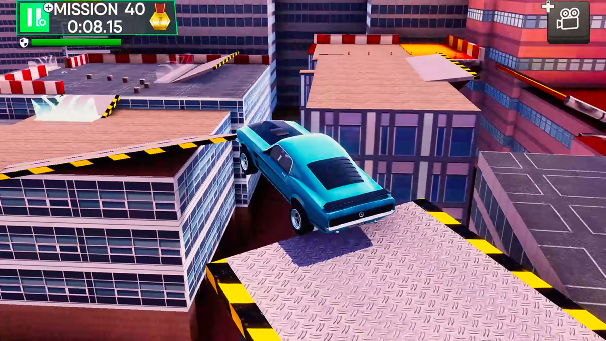 Roof Jump Stunt Driver