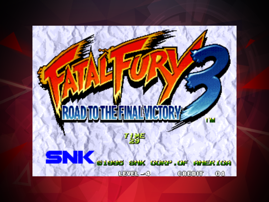 FATAL FURY 3 ACA NEOGEO
