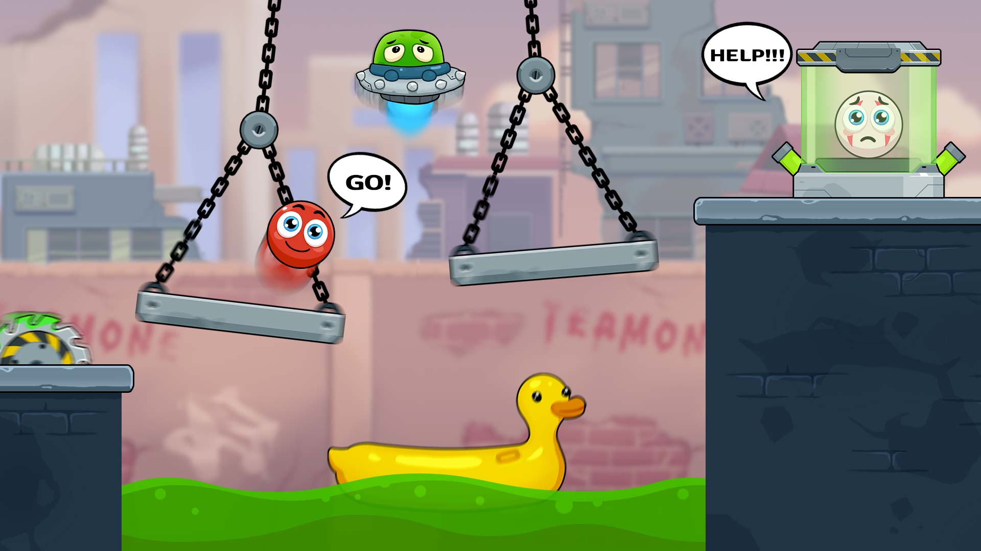 Ball Hero: Zombie city