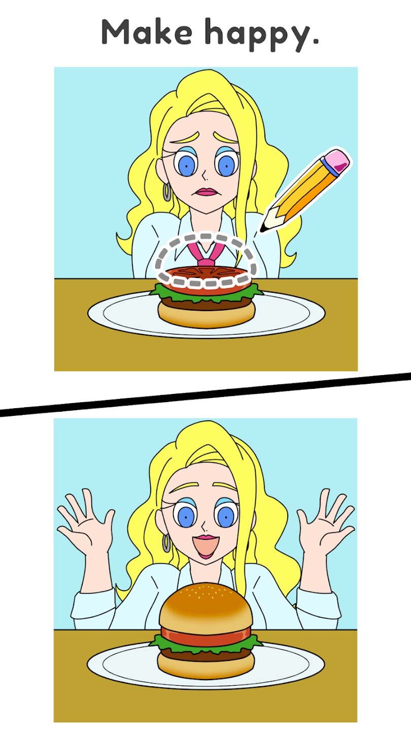 Draw Happy Boss : Puzzle Game