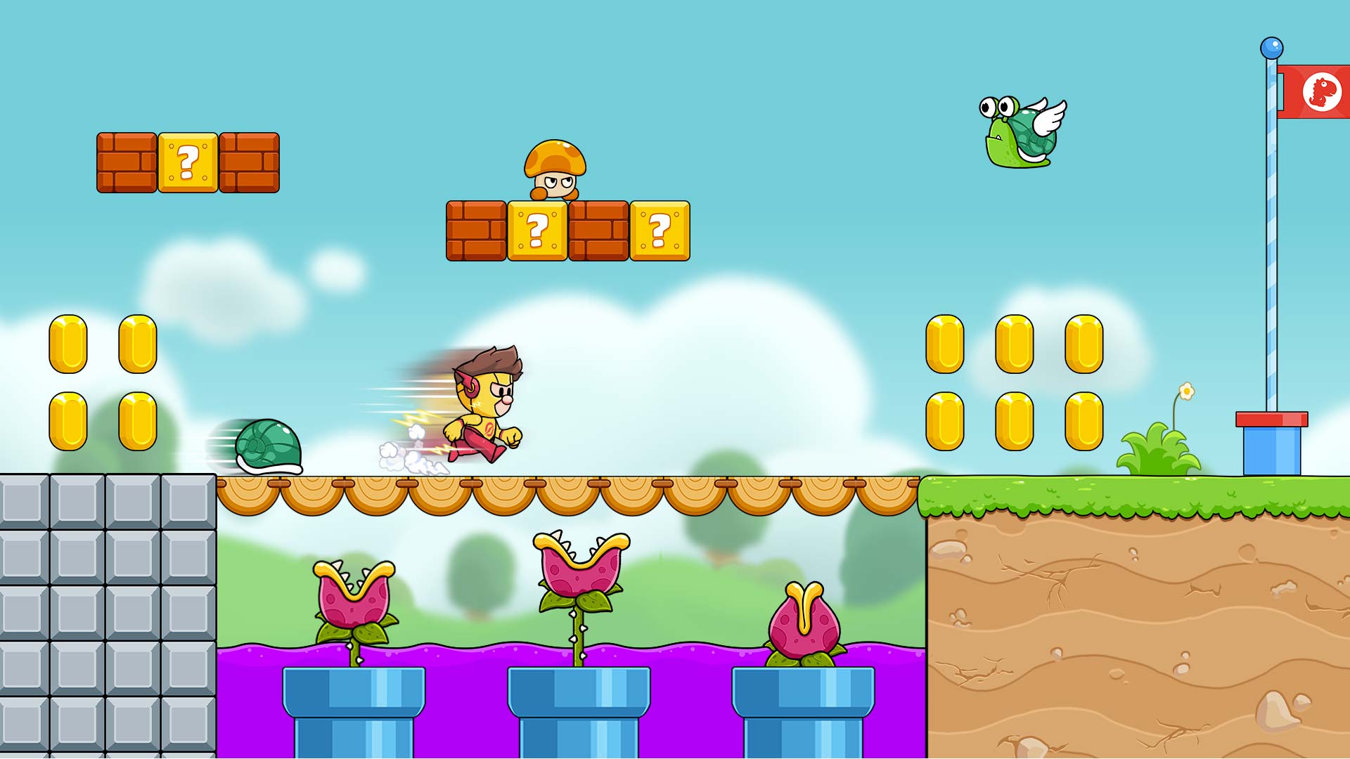 Pop's World - Running game