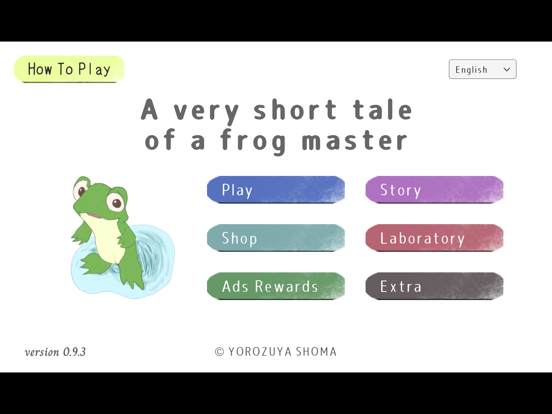 A short tale of a frog master