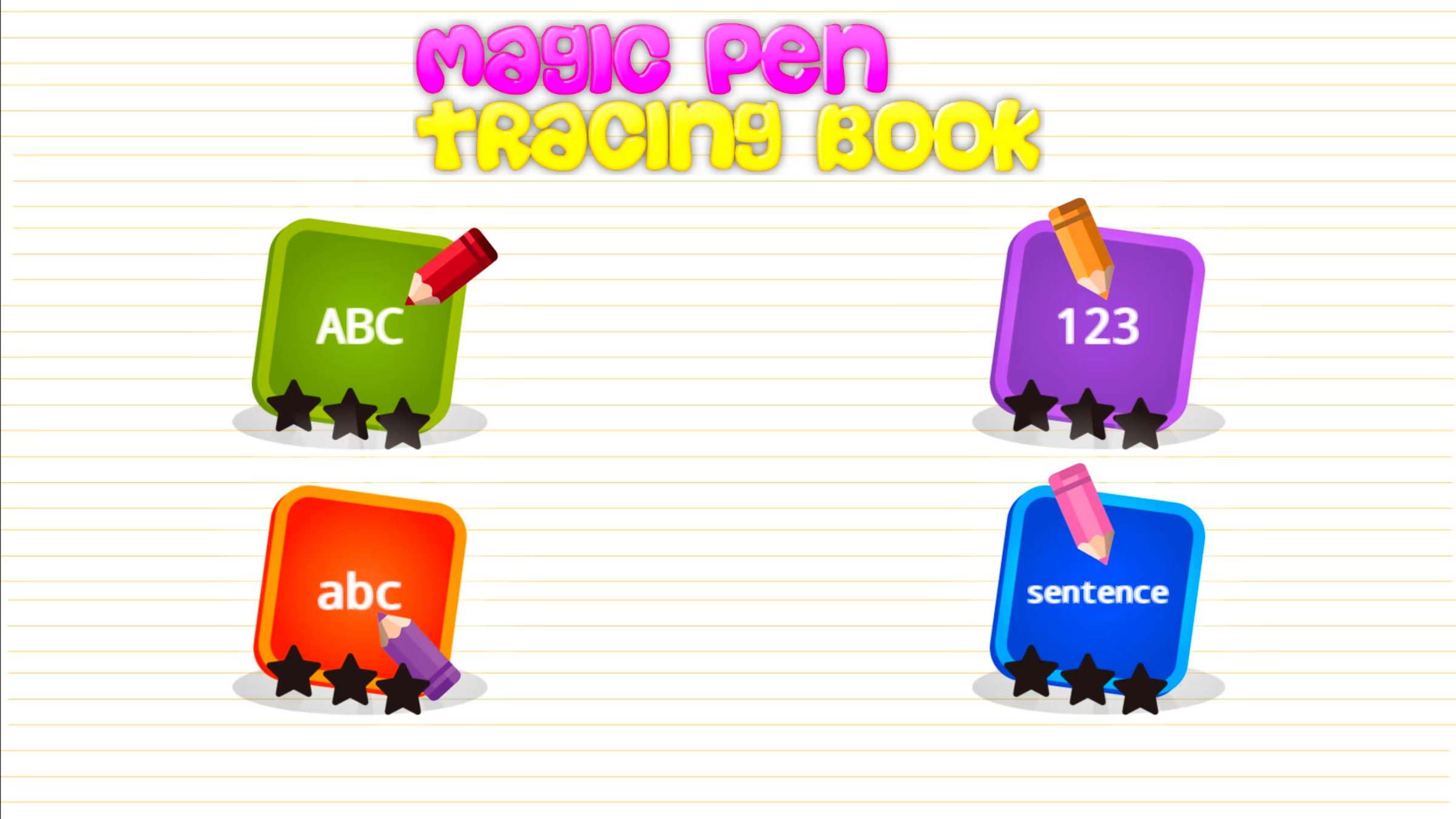 Magic Pen Tracing Book