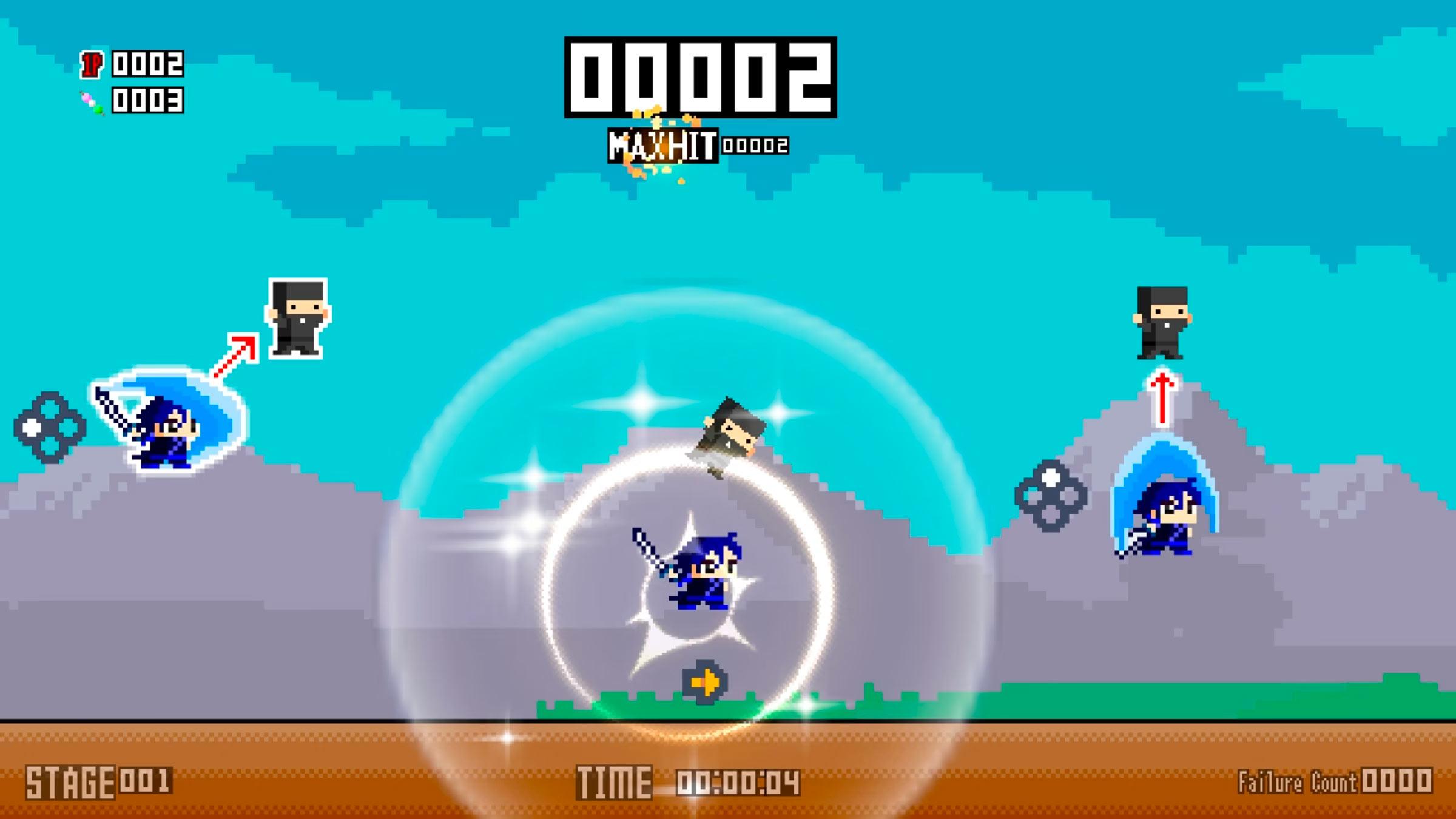 Pixel Game Maker Series NINJA OTEDAMA R