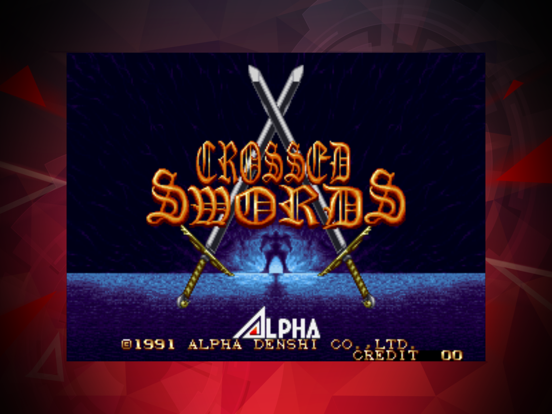 CROSSED SWORDS ACA NEOGEO