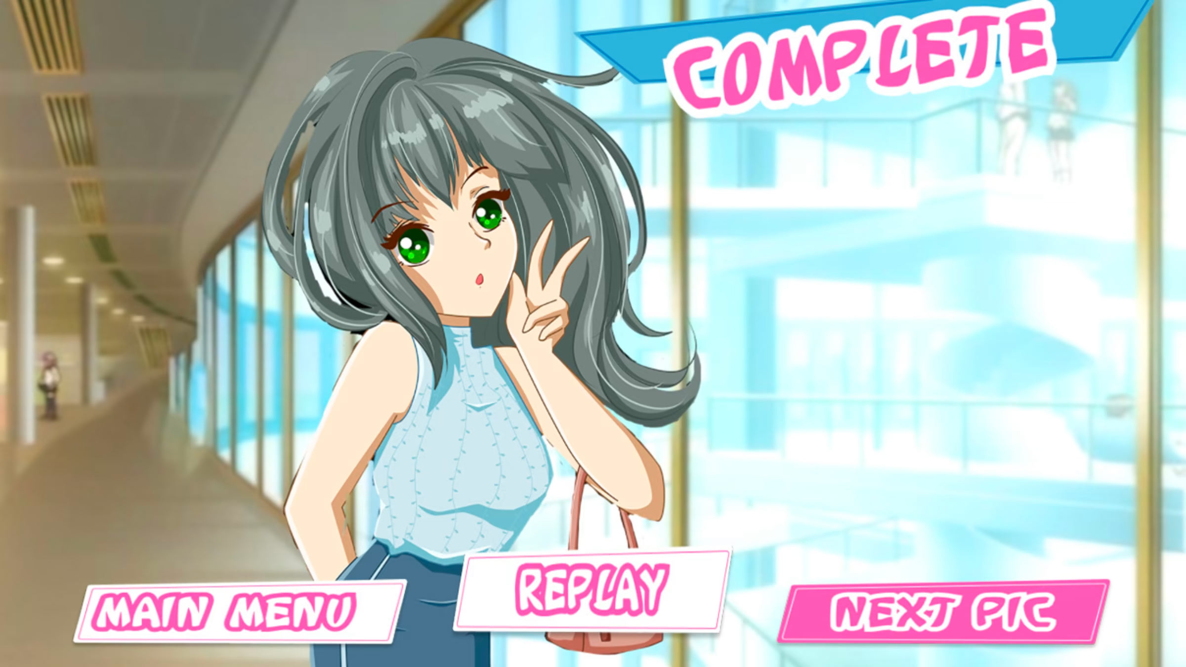 Anime Beauty Girl Puzzle - Love Game History Adventure