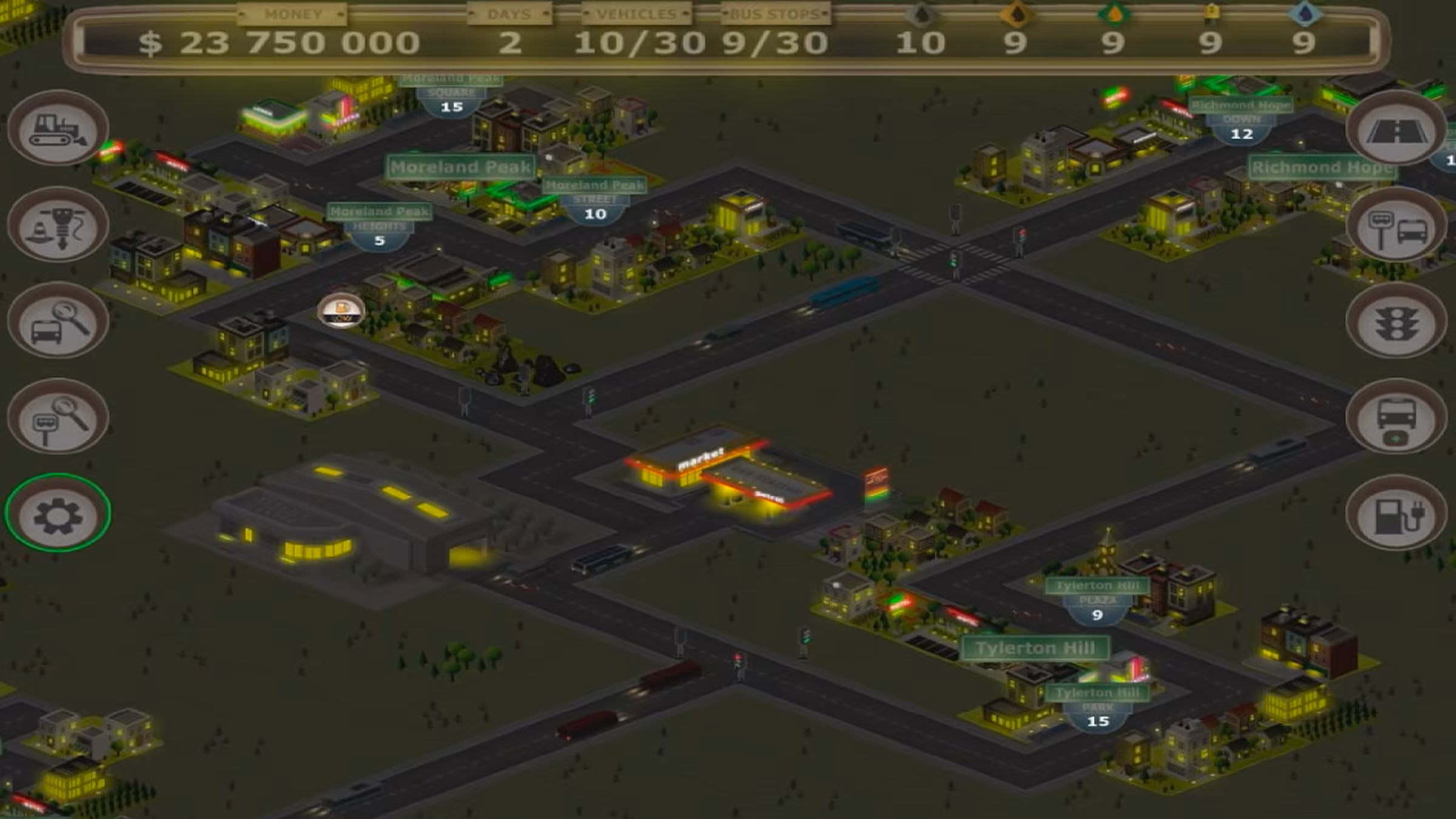 Bus Tycoon Night and Day