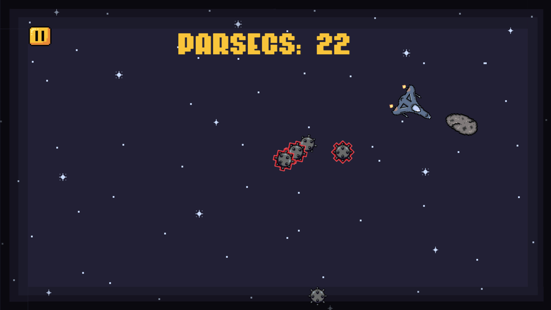 Parsec lost in space