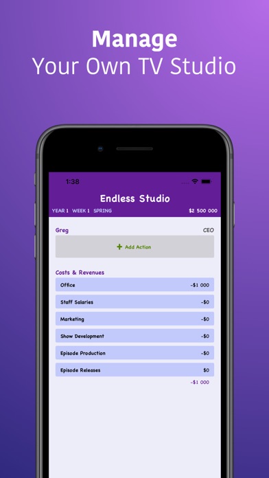 Endless Studio: TV Show Tycoon