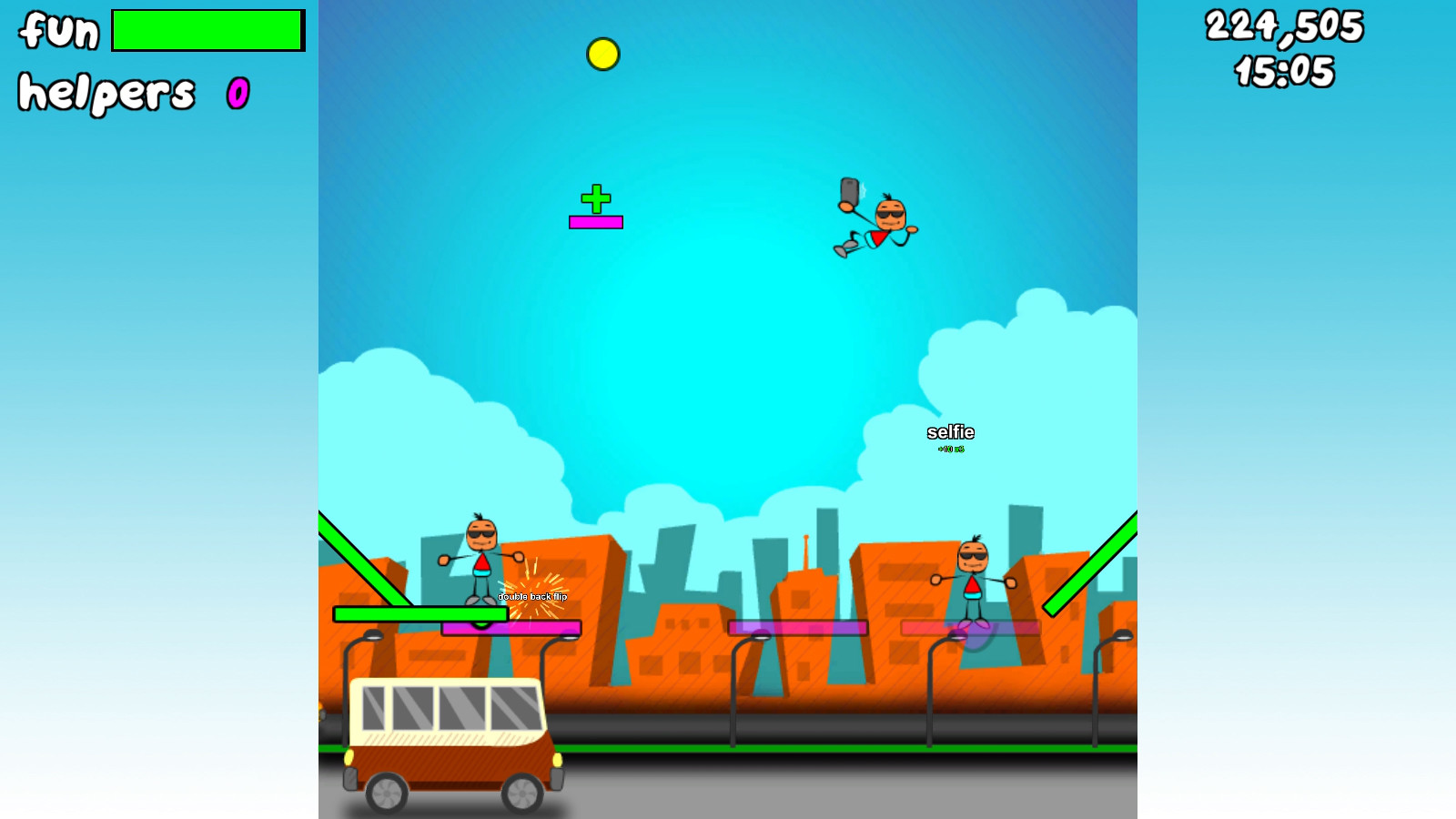 Fun with Friends and Trampolines