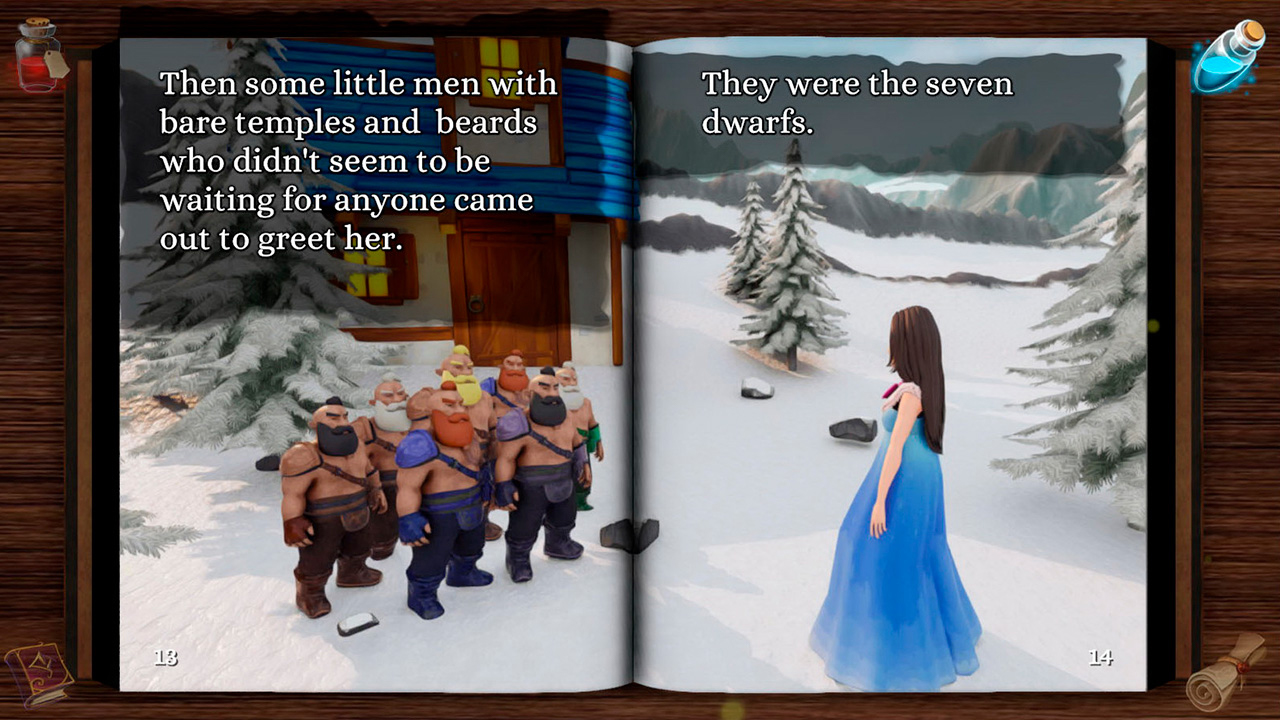 Snow White: Interactive Book