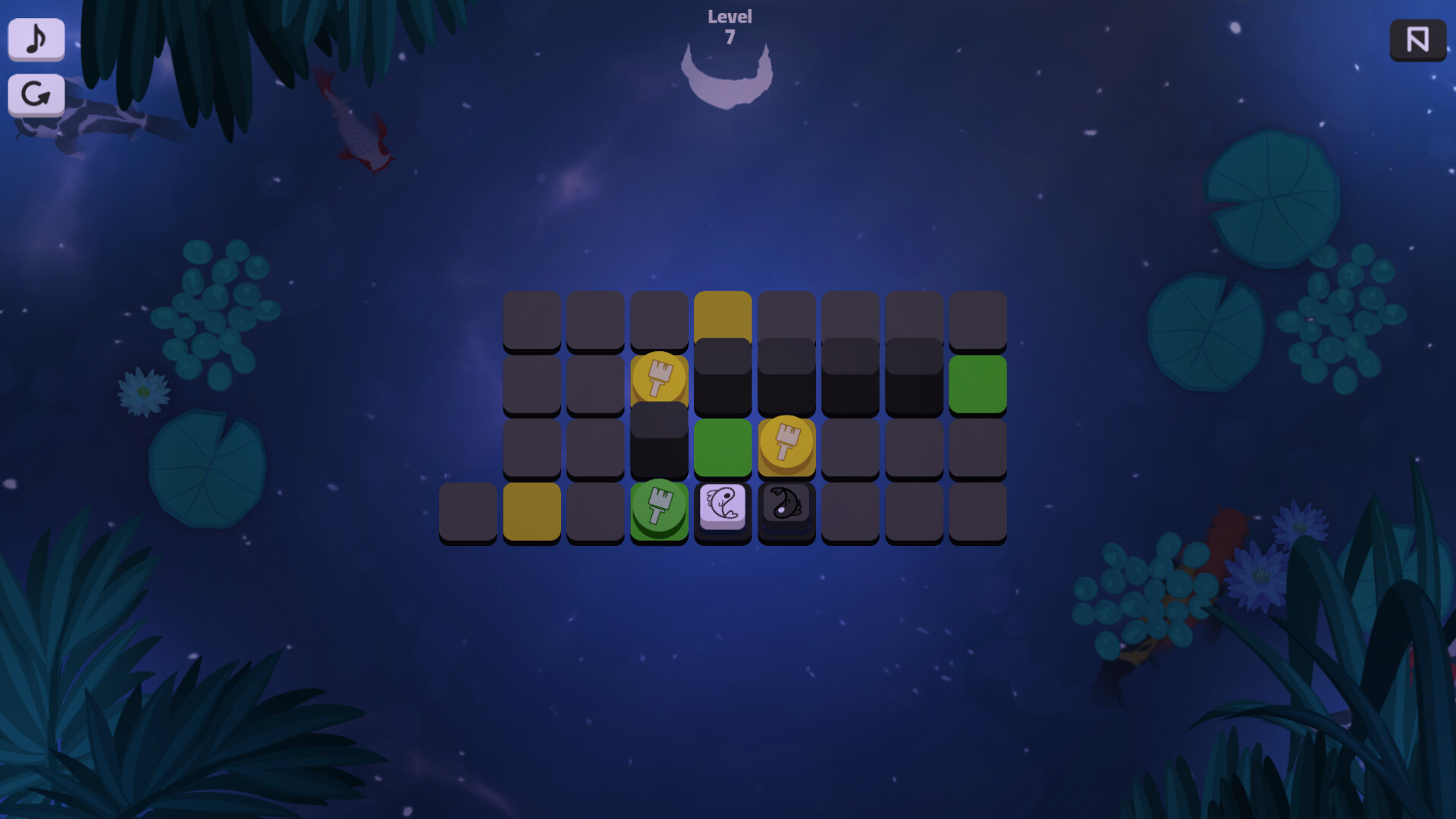 Koi Zen: Opposite Colors