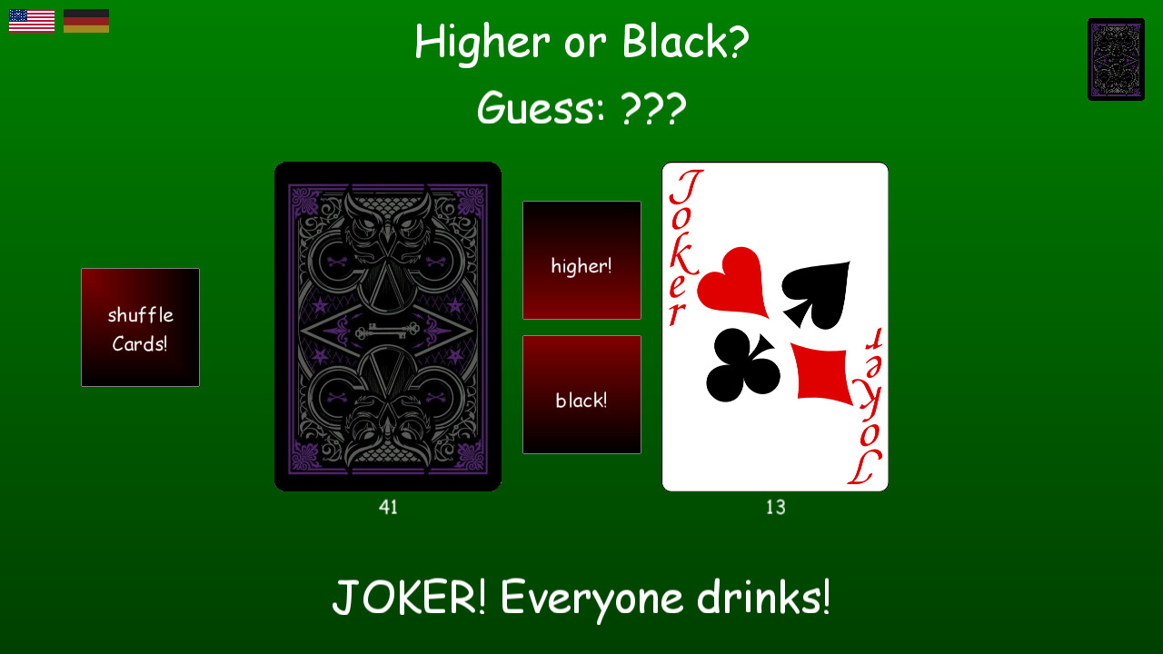 Higher or Black