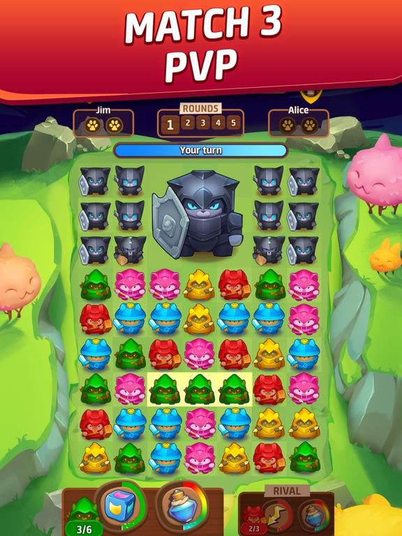 Cat Force – PvP Match 3 Game