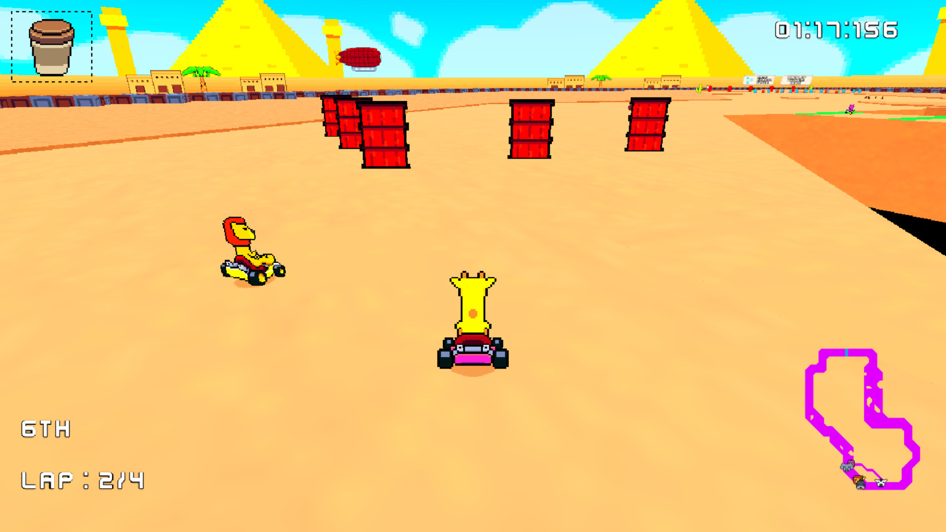 Retro Kart Rush