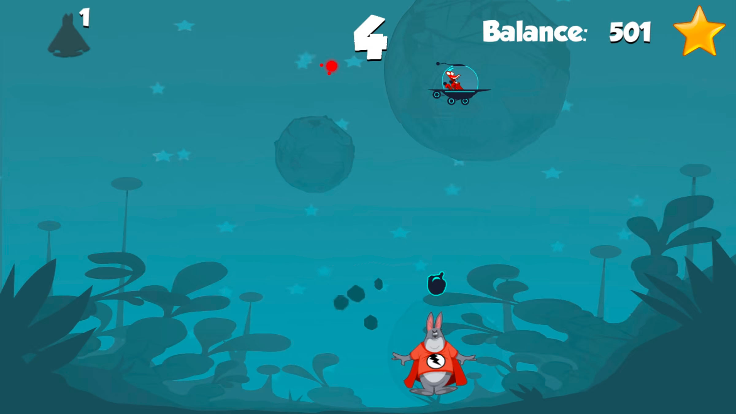 Thunder War Rabbit Alien Fight