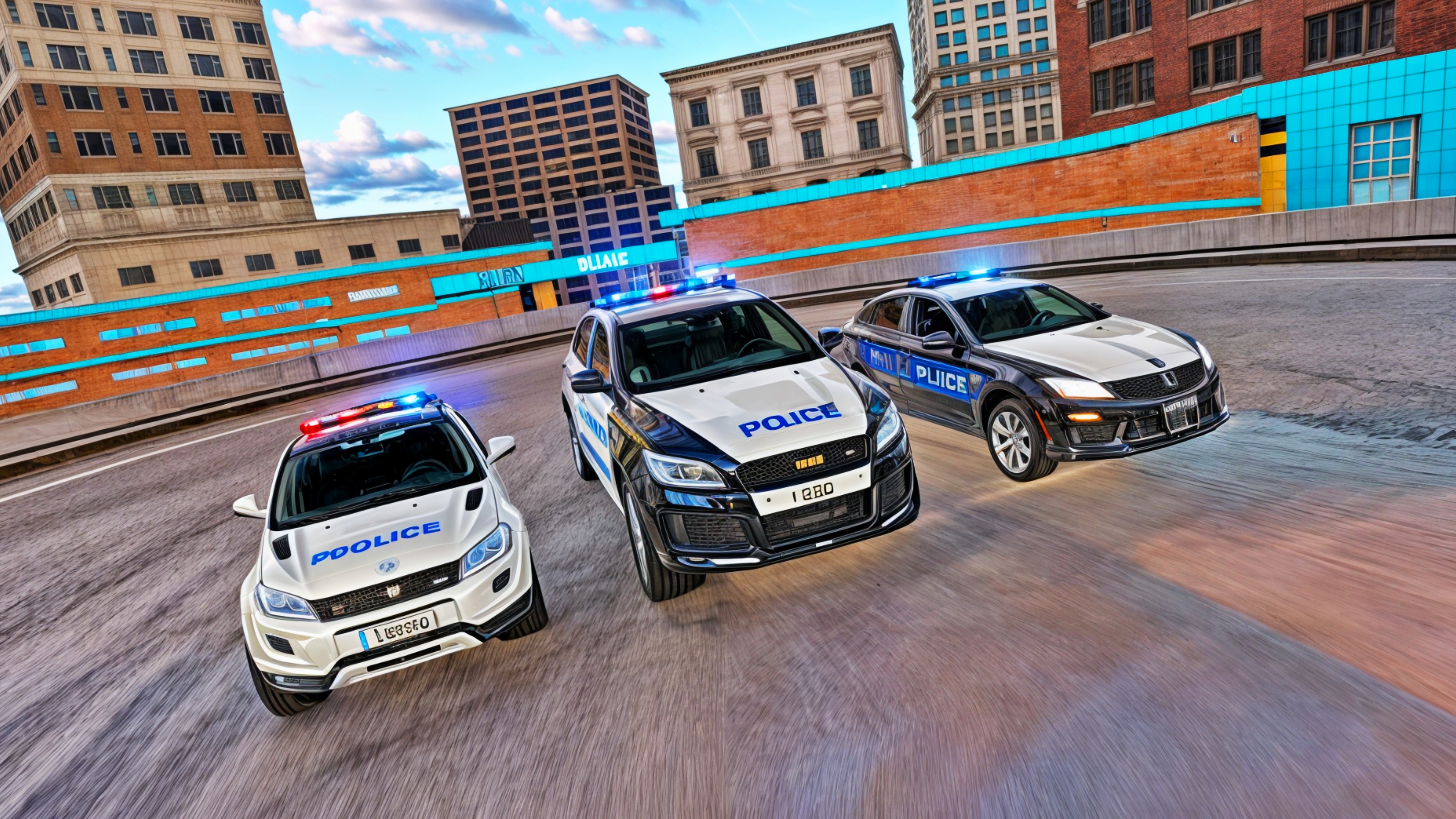 Police Car Parking 3D