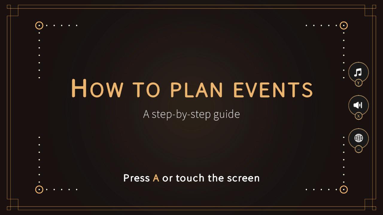How to plan events: A step-by-step guide