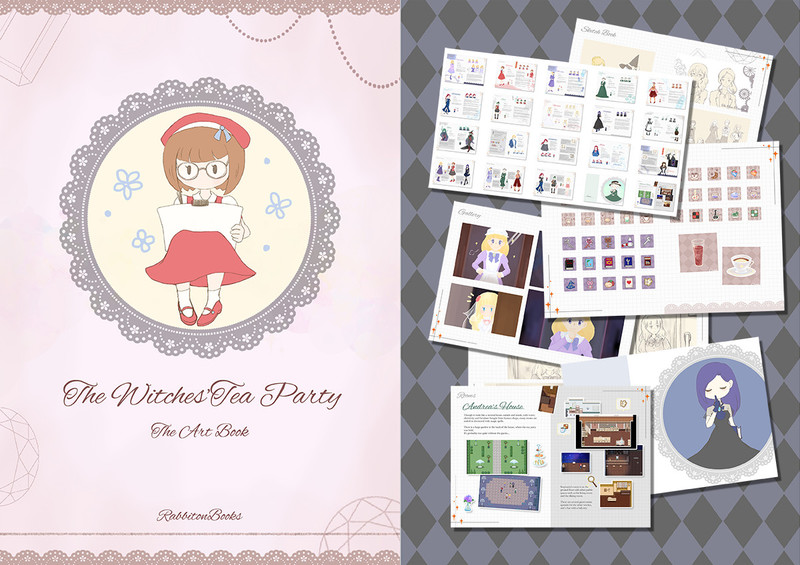 The Witches' Tea Party Art Book