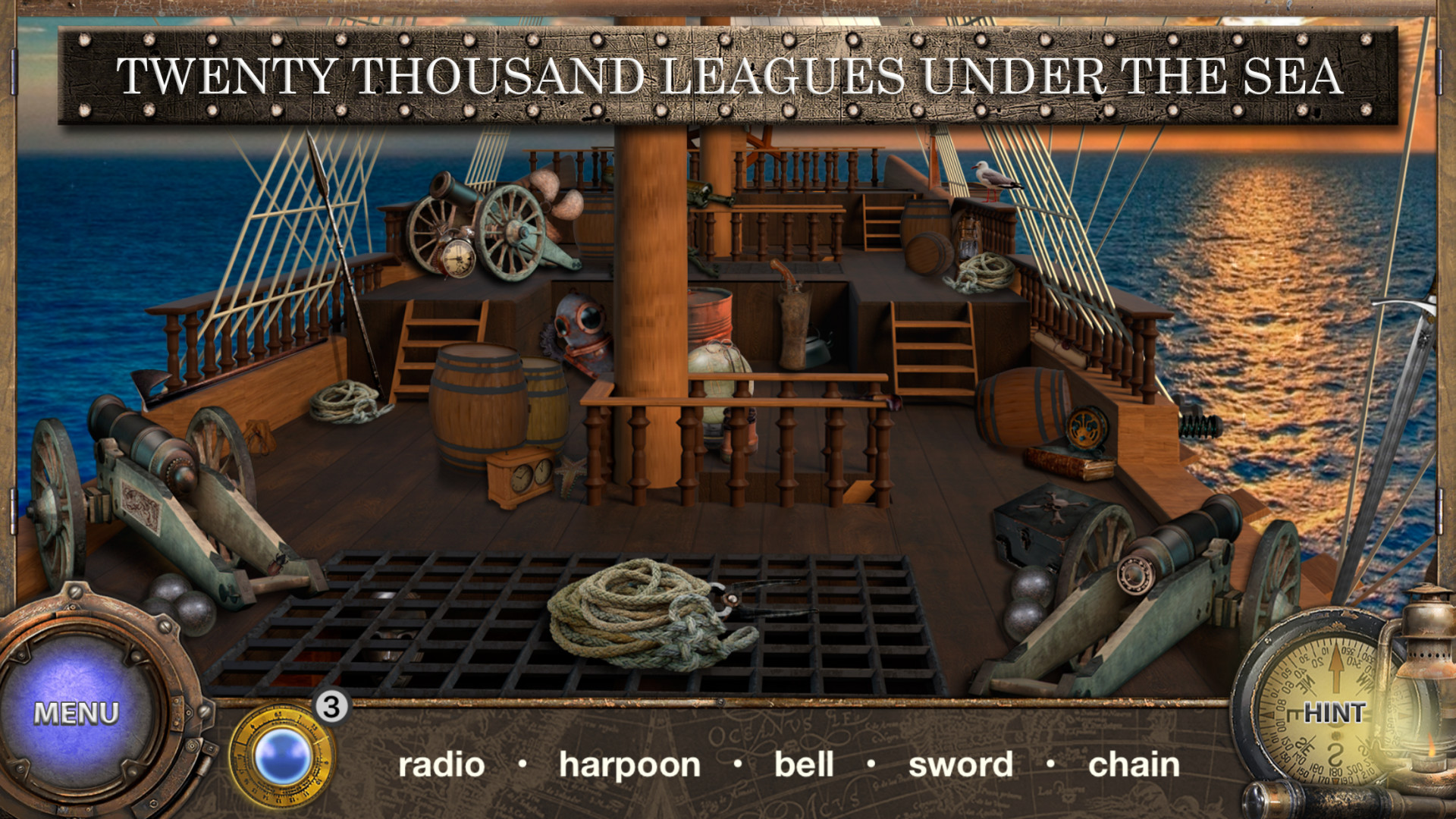Hidden Object Adventure: Captain Nemo