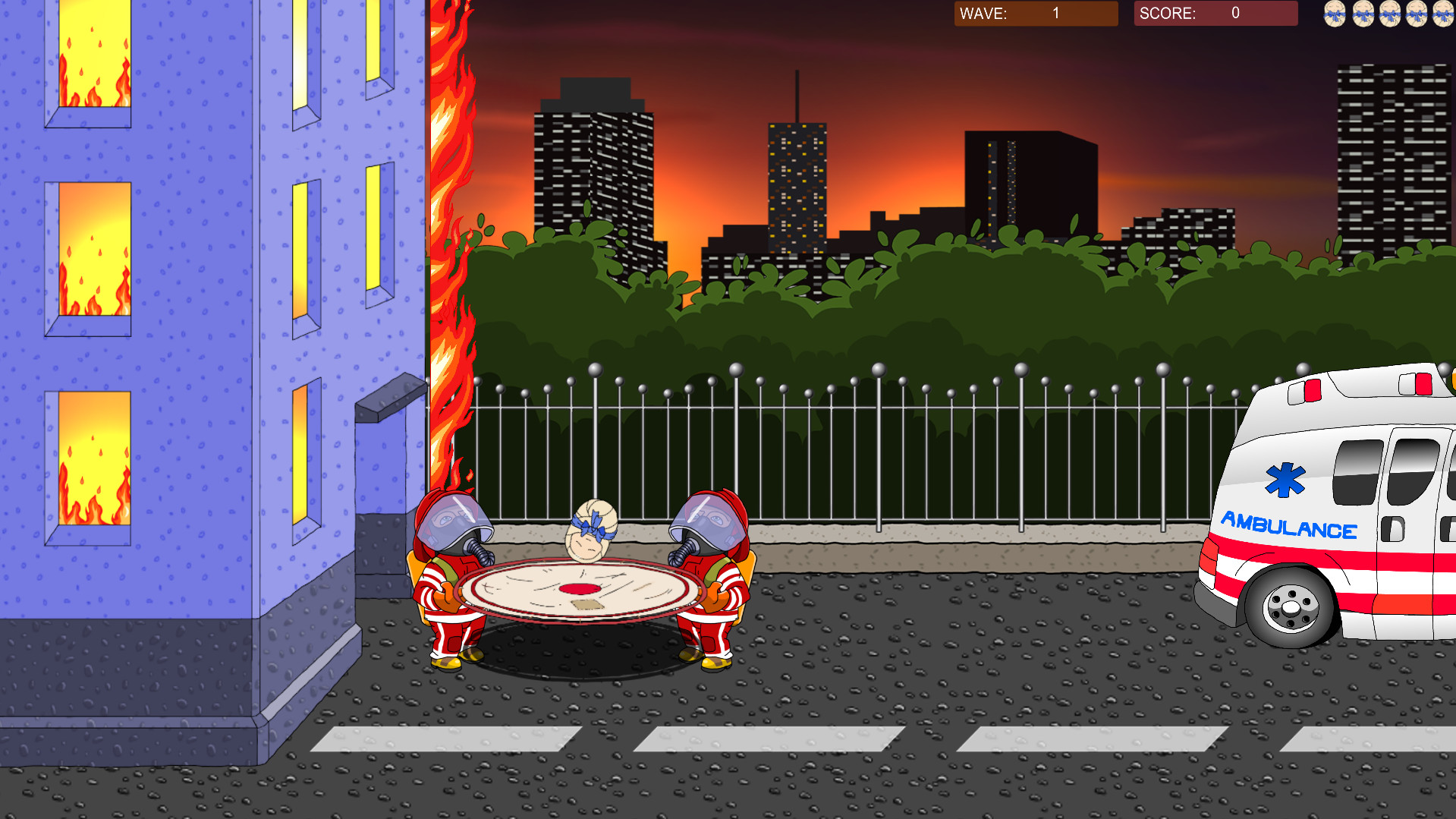 Baby's on fire: 99 virgins