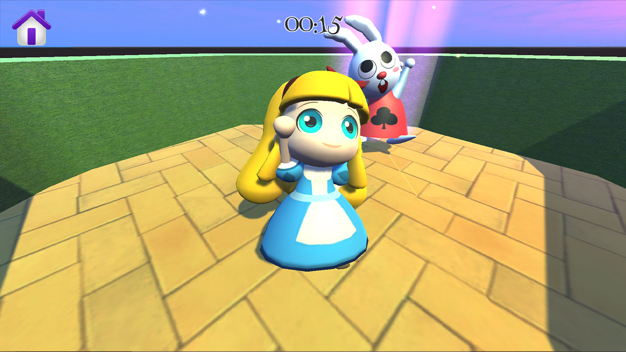 Alice in Wonderland - 3D Labyrinth Game