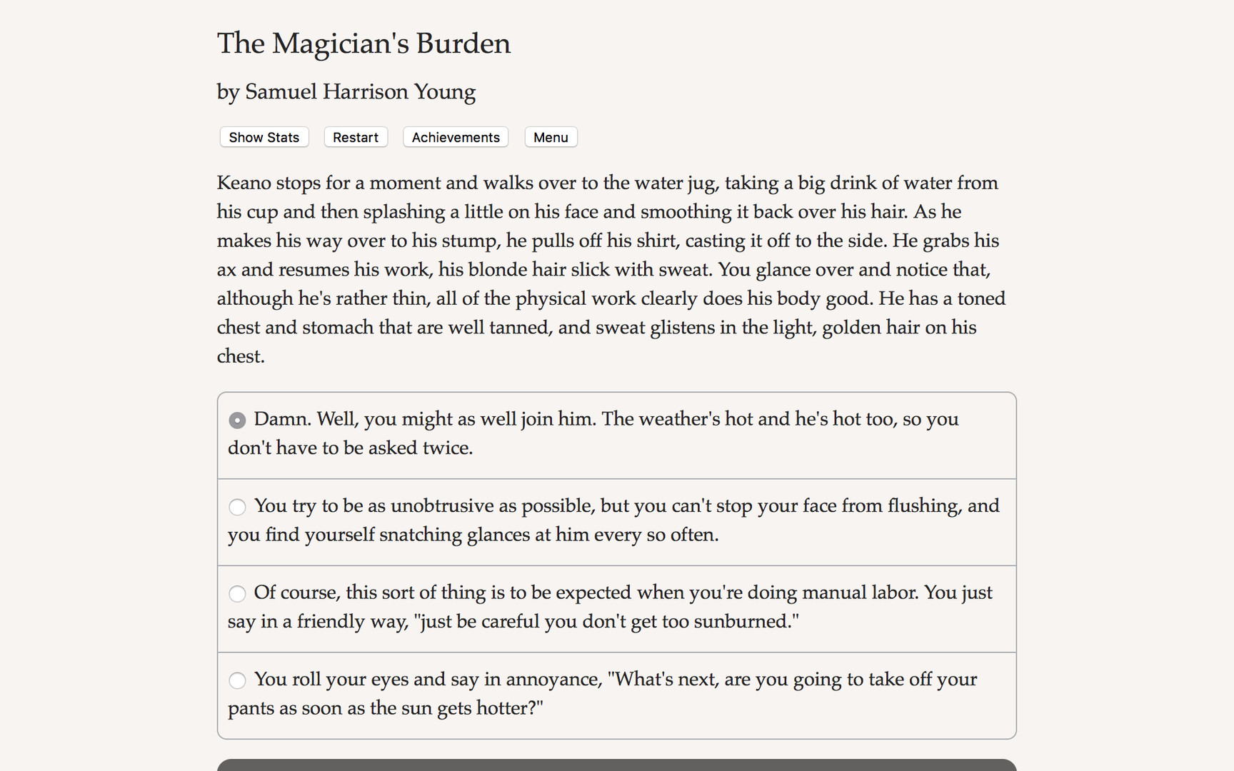 The Magician's Burden