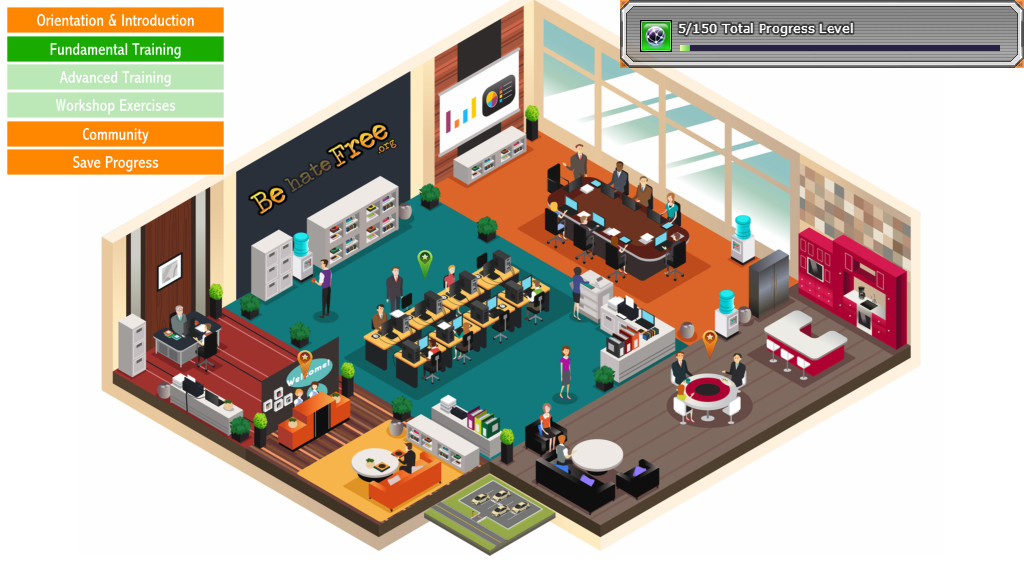 Be hate Free: Interactive