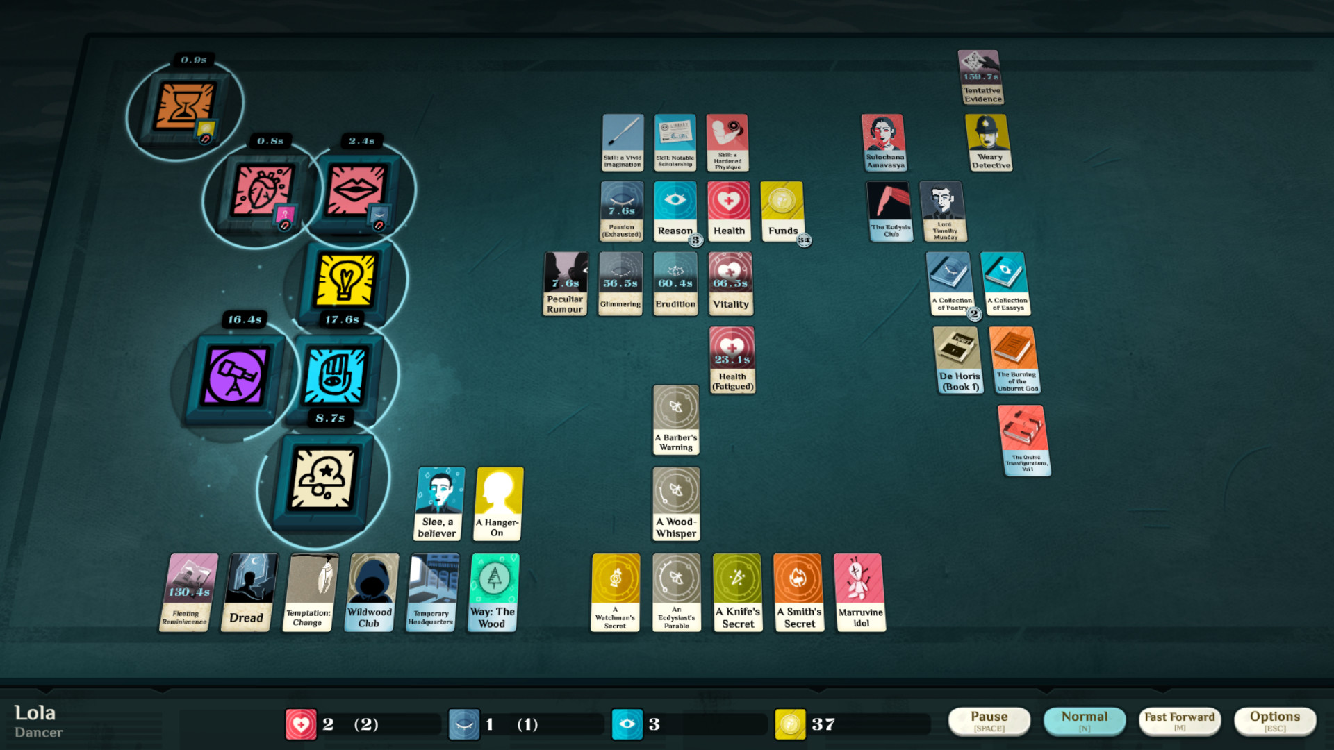 Cultist Simulator: The Dancer