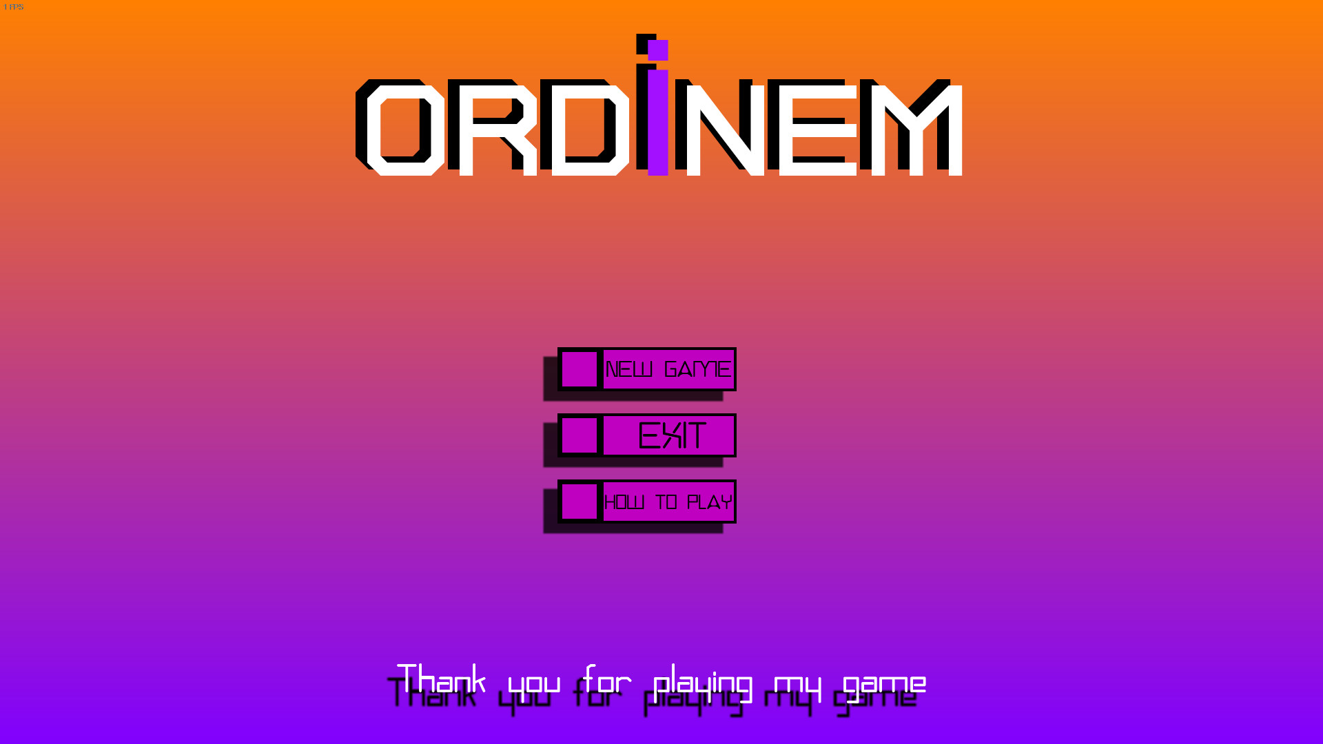 Ordinem