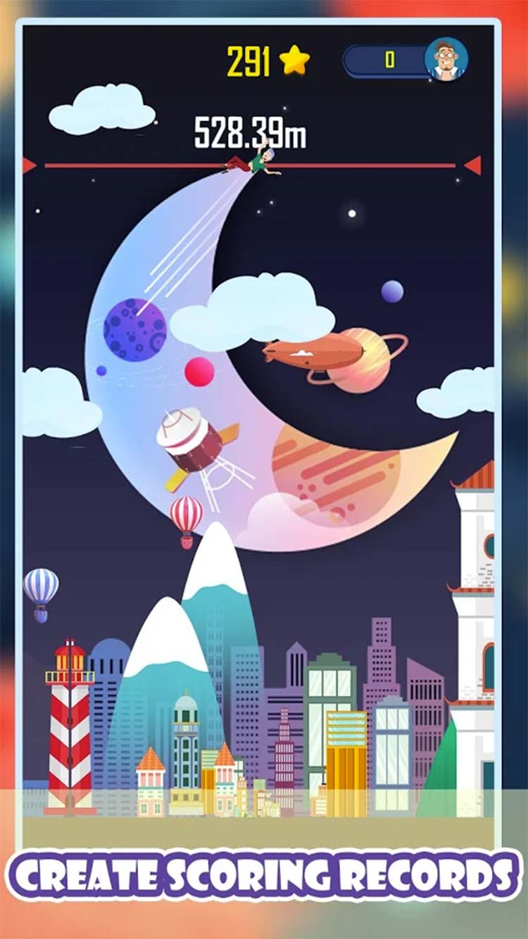 Throw into Space