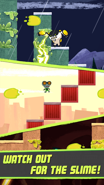 Ben 10 - Super Slime Ben: Endless Arcade Climber