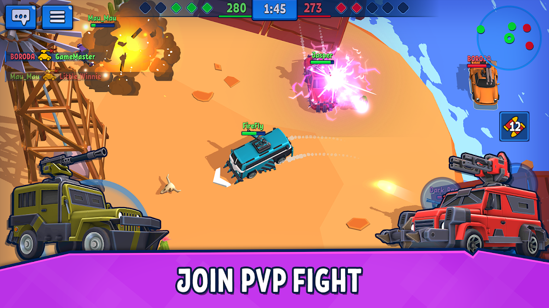 Car Force: PvP Shooter Games
