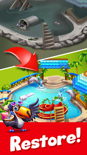Tropic Trouble Match 3 Builder