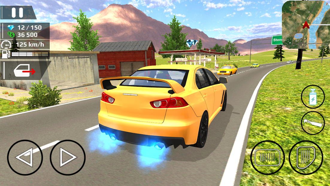 Helicopter Flying Simulator: Car Driving