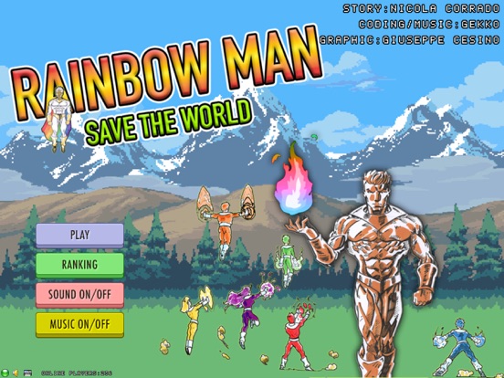 Rainbow Man VS Pollution