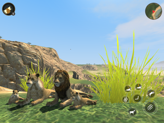 Wild Lion Survival Simulator