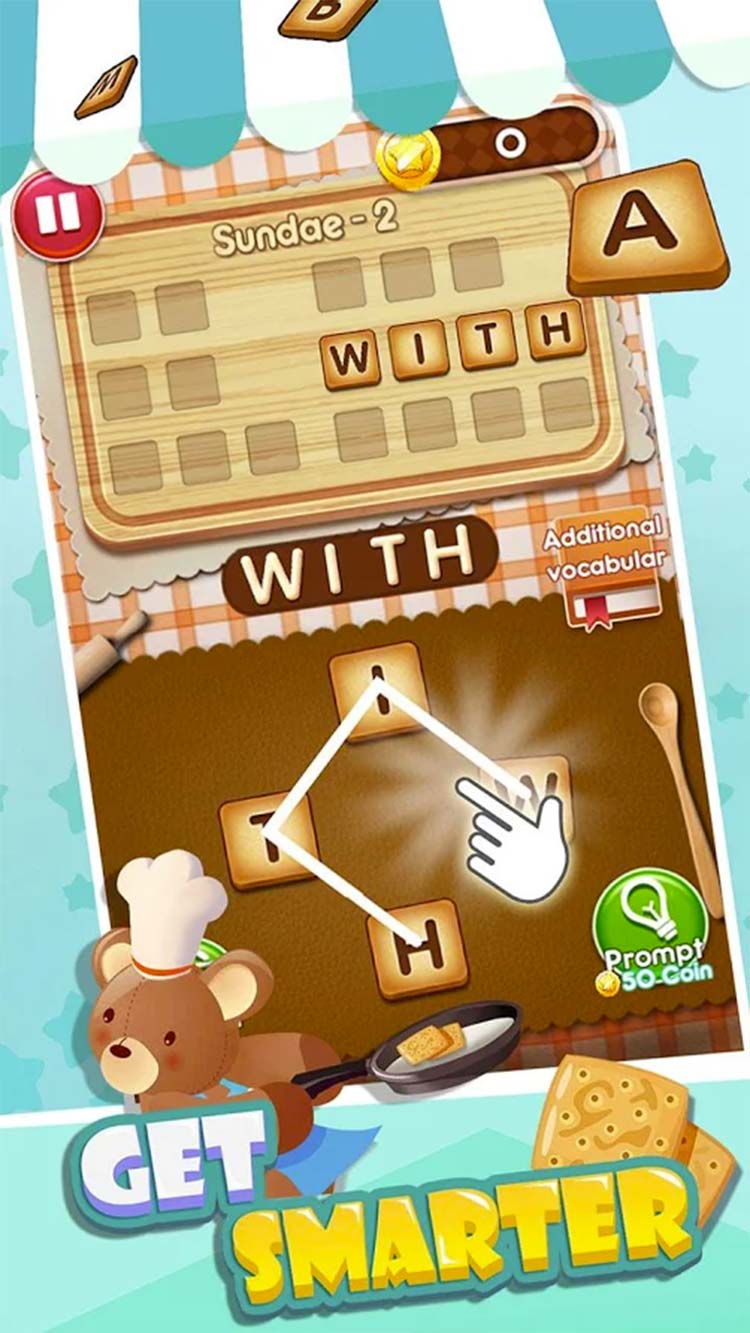 Word Game - Bear Bakery