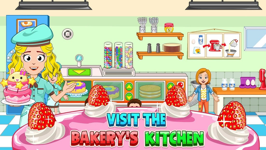 My Town : Bakery & Cooking Kids Game