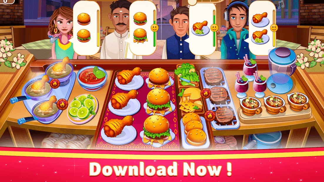 Indian Cooking Star: Chef Restaurant Cooking Games