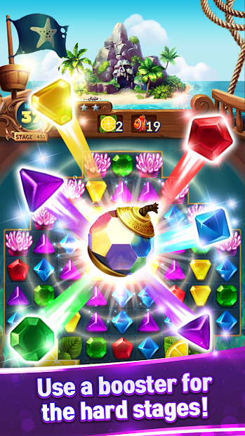 Jewels Fantasy : Quest Temple Match 3 Puzzle