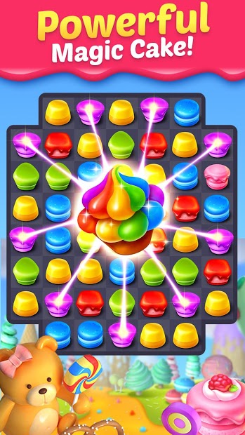 Cake Smash Mania - Swap and Match 3 Puzzle Game