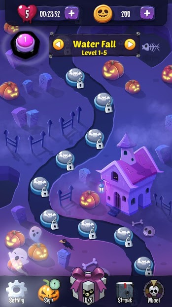 Pumpkin Bubble Fight : Halloween Night