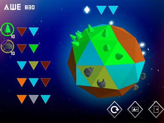 AWE: Relaxing clicker planets