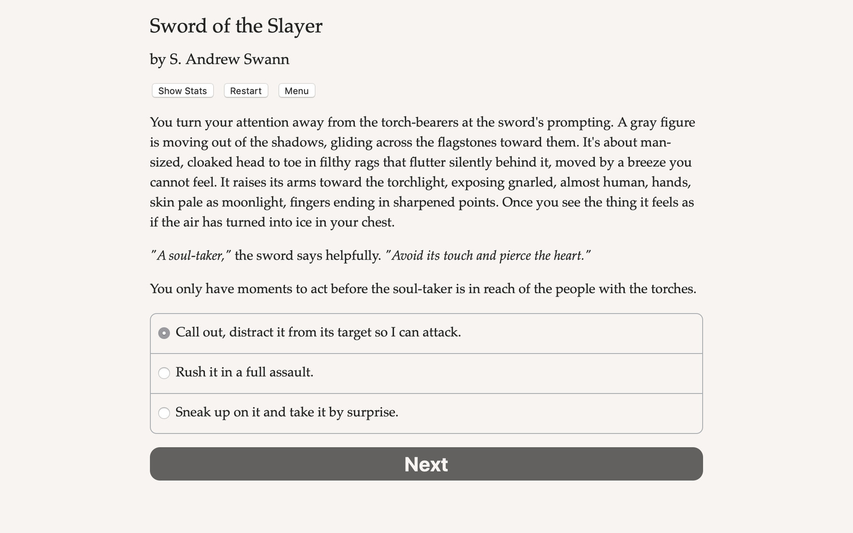 Sword of the Slayer