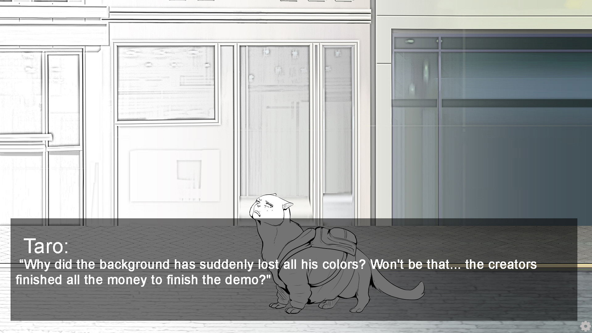 Taro: a fluffy visual novel