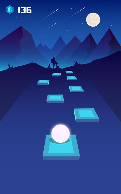 Hop Ball Magic Tiles: Dancing Color Ball 3D