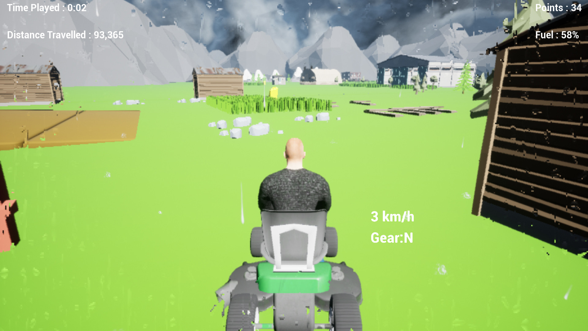 Lawnmower Game: Next Generation